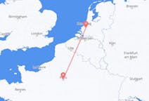 Flyrejser fra Rotterdam, Holland til Paris, Frankrig