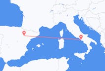 Flights from Zaragoza, Spain to Naples, Italy
