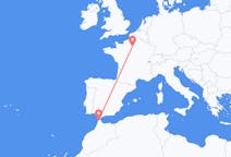 Flights from Tangier in Morocco to Paris in France