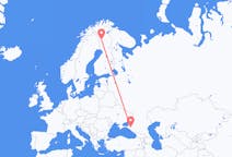 Flights from Krasnodar, Russia to Kittilä, Finland