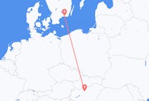 Flyreiser fra Karlskrona, Sverige til Budapest, Ungarn