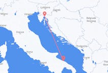 Flyrejser fra Rijeka, Kroatien til Bari, Italien