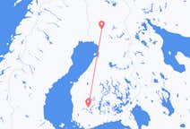 Lennot Tampereelta, Suomi Rovaniemelle, Suomi