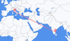 เที่ยวบิน จาก Pondicherry, อินเดีย ไปยัง โรม, อิตาลี