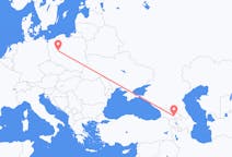 Flüge von Tiflis, Georgien nach Posen, Polen