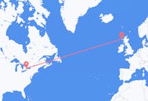 Flights from Toronto, Canada to Benbecula, the United Kingdom