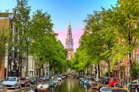 Photo of beautiful Cityscape of Breda with the big church, The Netherlands.