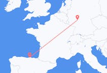 Flyrejser fra Santander til Frankfurt