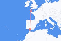 Flyrejser fra Tétouan til Brest