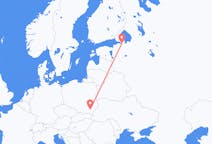 ロシアのから サンクトペテルブルク、ポーランドのへ ジェシュフフライト