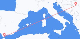 出发地 直布罗陀目的地 塞尔维亚航班