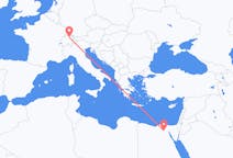 Flyreiser fra Kairo, Egypt til Zürich, Sveits