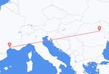 Flyrejser fra Montpellier til Bacau