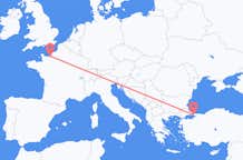 Flyreiser fra Deauville, til Istanbul