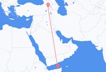 Flyreiser fra Bosaso, Somalia til Iğdır, Tyrkia