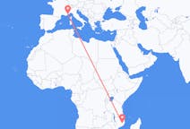 Flyrejser fra Nampula, Mozambique til Nice, Frankrig