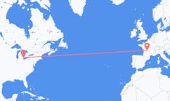 Flyreiser fra Windsor, Canada til Limoges, Frankrike