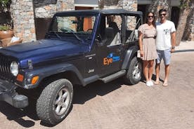 ONLY ONE ON CRETE! Real JEEP WRANGLER Inland Safari with Lunch from Chersonissos