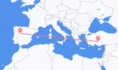 Fly fra Salamanca til Konya