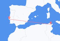 Flyreiser fra Tunis, Tunisia til Lisboa, Portugal