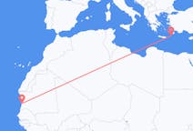 Flights from Nouakchott to Karpathos