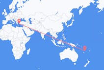 出发地 瓦努阿图出发地 维拉港目的地 希腊萨摩斯的航班