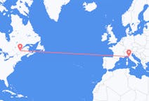 Flyrejser fra Québec til Pisa