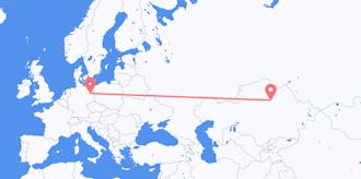 Flyreiser fra Kasakhstan til Tyskland