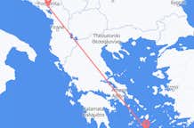 Flights from Podgorica to Santorini