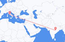 Flyreiser fra Raipur, til Roma