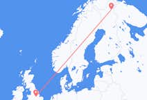 Flyreiser fra Nottingham, England til Ivalo, Finland