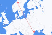 Flights from Constanța, Romania to Røros, Norway