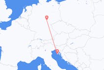 Flights from Pula, Croatia to Erfurt, Germany