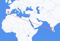 Vluchten van Kochi, India naar Malaga, Spanje