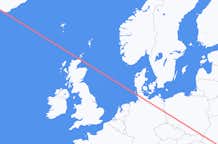 Flyrejser fra Iași, Rumænien til Reykjavík, Island