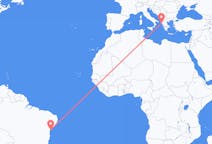 Flyrejser fra Salvador til Korfu