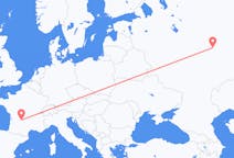 Fly fra Tsjeboksary til Brive-la-Gaillarde
