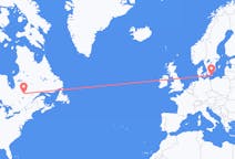 Flights from Chibougamau, Canada to Bornholm, Denmark