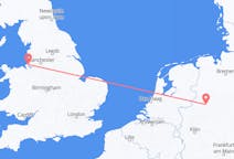 Flyg från Münster, Tyskland till Liverpool, England