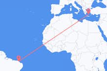 Flights from Fortaleza to Santorini