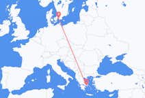 Vluchten van Malmö, Zweden naar Athene, Griekenland