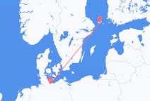 Loty z Lubeki, Niemcy do Mariehamn, Wyspy Alandzkie