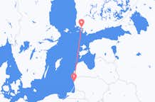 Flyg från Palanga till Åbo