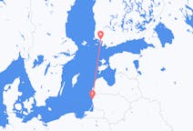 リトアニアのから パランガ、フィンランドのへ トゥルクフライト