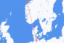 Vuelos de Ålesund, Noruega a Hamburgo, Alemania