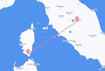 Vols de Pérouse, Italie pour Figari, France