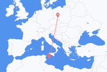 Flyg från Wrocław till Lampedusa