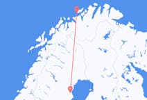 Fly fra Hasvik til Skellefteå