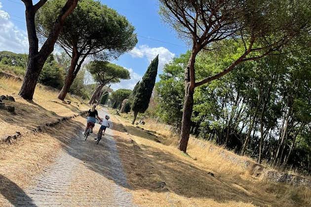 Fietsverhuur in het regionale park Appia Antica