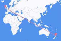 Flyreiser fra Tauranga, New Zealand til Shannon, County Clare, Irland